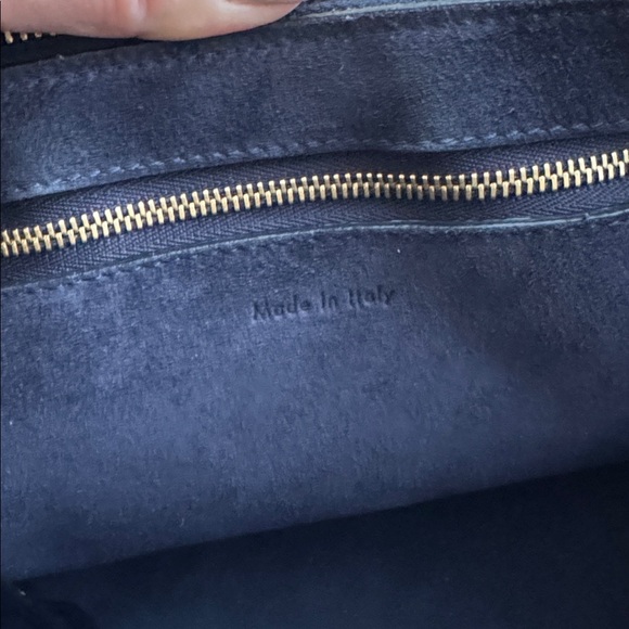 Celine Navy Edge Bag - Picture 8 of 9